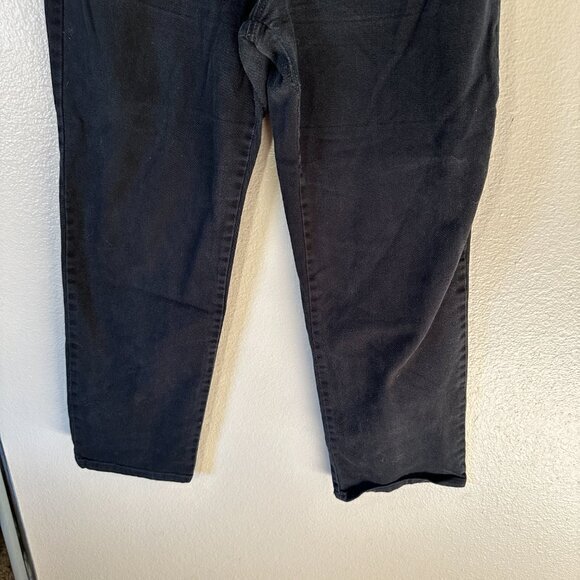 Gloria Vanderbult Taper Leg Black Jeans‎   Size 16P - Picture 7 of 8